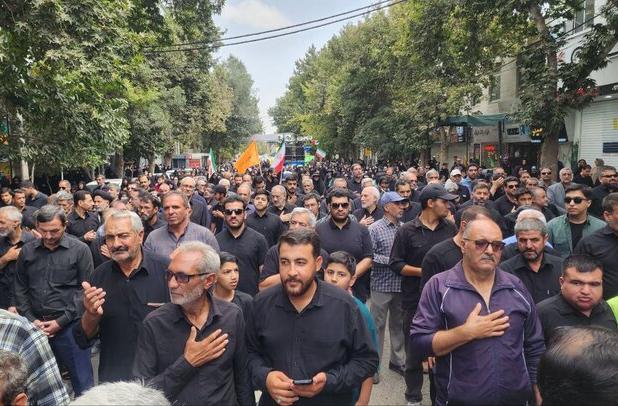 راهپیمایی جاماندگان اربعین در بجنورد