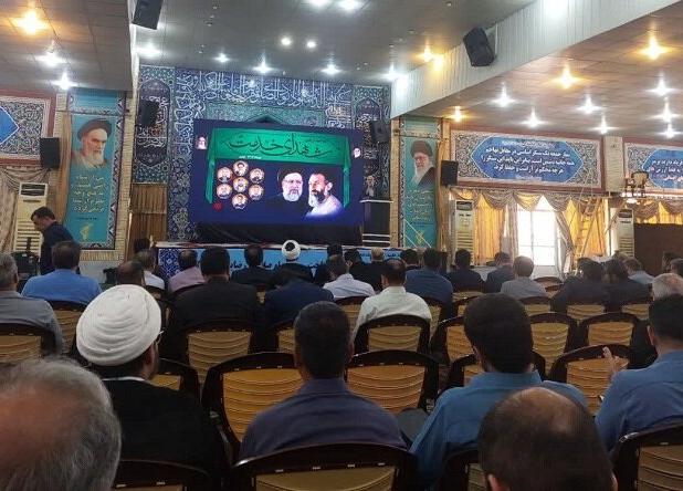 مراسم اربعین شهدای خدمت در بوشهر برگزار شد