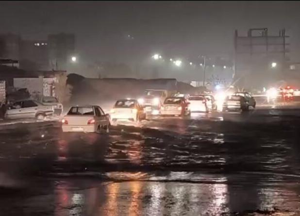 وضعیت بحرانی شهر ایلام بر اثر شدت بارش باران