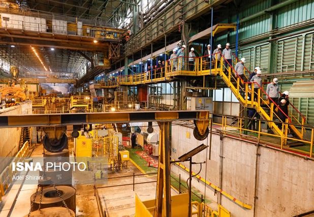 افتتاح ابرپروژه انتقال آب دریا به فولاد مبارکه با حضور رئیس‌جمهور