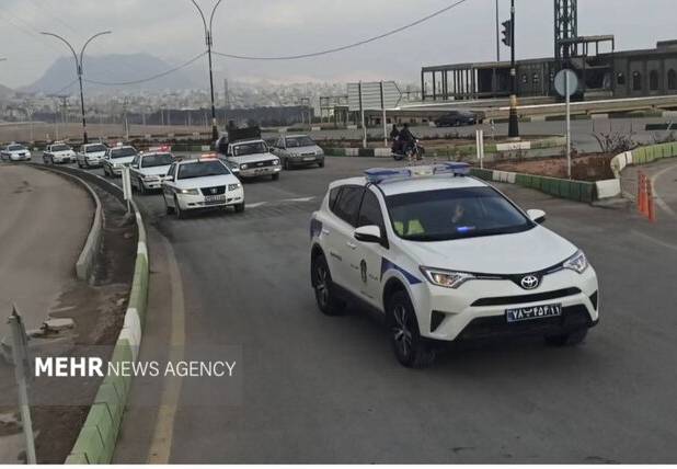 رژه خودرویی اقتدار در شاهرود