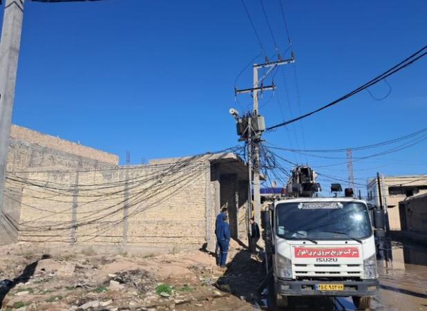 جمع‌آوری ۲۸۰ انشعاب غیرمجاز برق در چنیبه سیدموسی اهواز