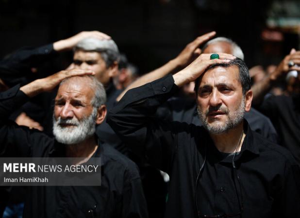 مراسم باشکوه پیاده‌روی دلدادگان اربعین حسینی در نیشابور