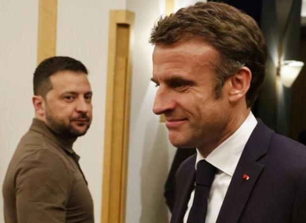 الیزه محورهای رایزنی میان ماکرون و زلنسکی را اعلام کرد