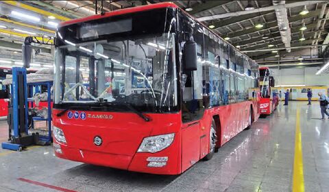 بازگشت زامیاد» به اتوبوس سازی بعد از ۱۲ سال با «اروند»