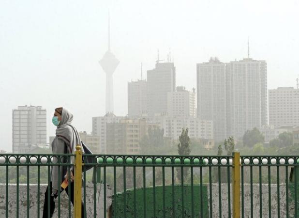 کیفیت هوای تهران همچنان ناسالم برای گروه‌های حساس
