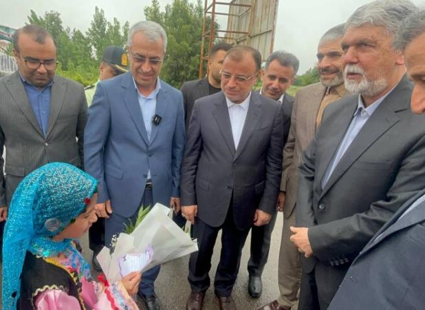 وزیر فرهنگ و ارشاد اسلامی وارد گلستان شد