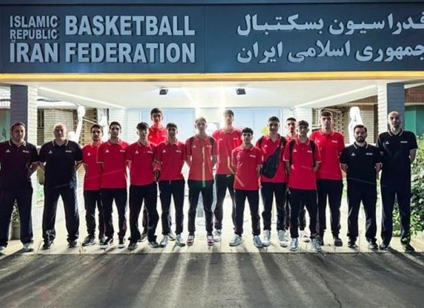 اعزام تیم ملی بسکتبال زیر ۱۶ سال ایران به مغولستان