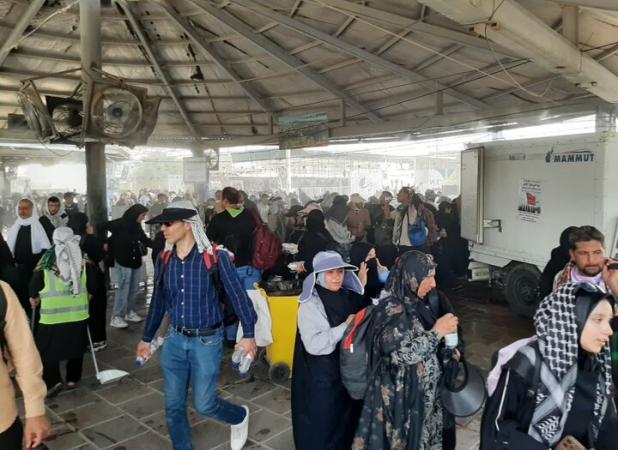 امروز ۱۵۵ هزار نفر از مرز مهران تردد کردند