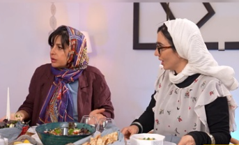 استایل خاص بازیگر شام ایرانی در یک مراسم