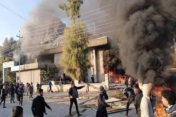 ۴ کشته و ۱۹ زخمی در درگیری‌های سلیمانیه عراق