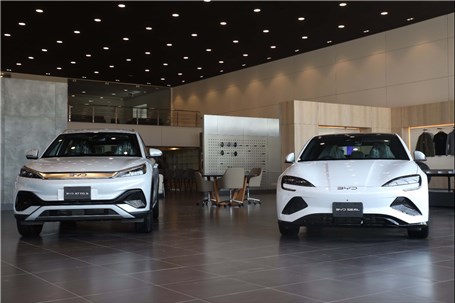 گسترش فعالیت BYD در اروپا