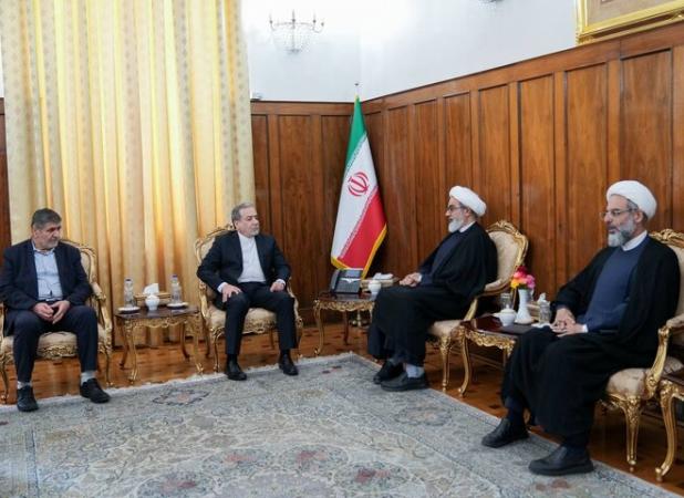 دیدار رئیس سازمان قضایی نیروهای مسلح کل کشور با عراقچی