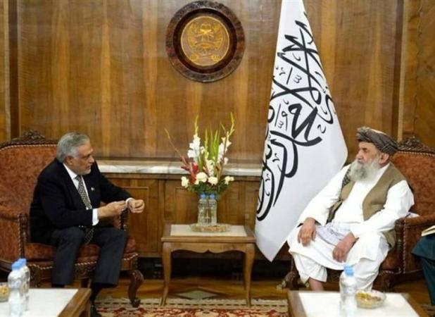 نخست وزیر طالبان در دیدار با هیئت پاکستانی: مشکلات باید با تفاهم حل شود