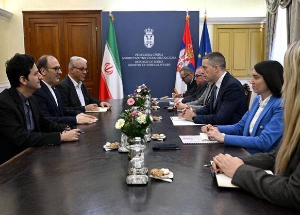 دیدار سفیر جدید جمهوی اسلامی ایران با وزیر خارجه صربستان