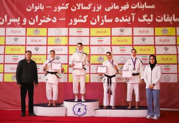اولین مدال جودوی دختران خوزستان در انتخابی تیم‌ملی