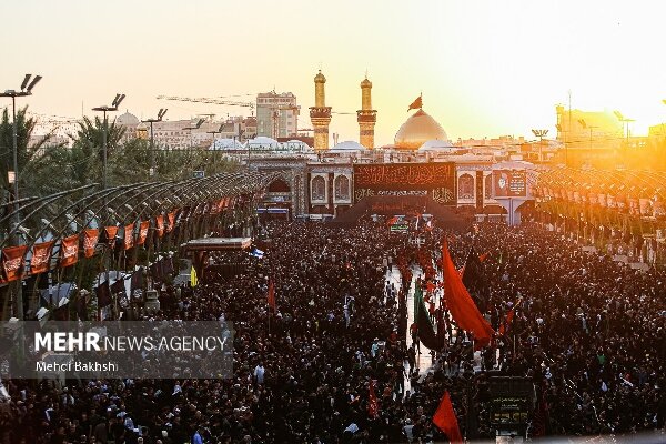 از خاک تا افلاک در سوگ اربعین؛ میلیون‌ها دل برای حسین (ع) می‌تپد