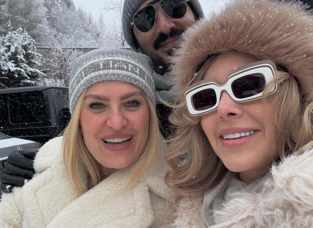 تعطیلات زمستانی رضا قوچان‌نژاد و سروین بیات در اتریش