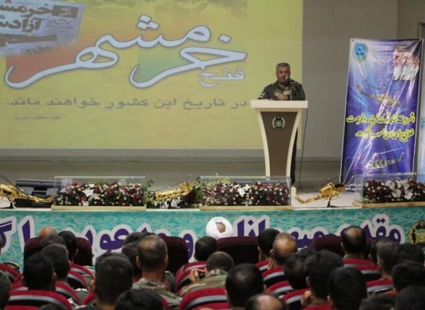 گرامیداشت سالروز آزادسازی خرمشهر در پایگاه چهارم هوانیروز ارتش