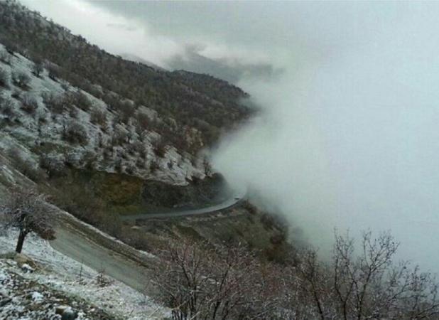 دمای هوا در کردستان سردتر می‌شود؛مریوان پربارش‌ترین شهر استان