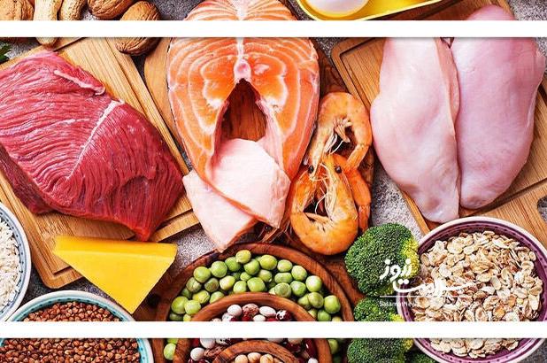 میزان پروتئین دریافتی هر فرد متفاوت است