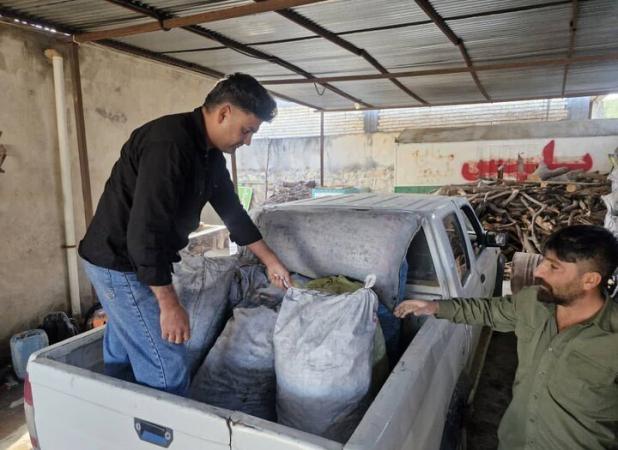 کشف ۴۶۰۰ کیلوگرم هیزم قاچاق در کهگیلویه و بویراحمد