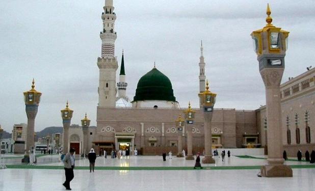 مسجدالنبی در آستانه حج تمتع خلوت شد+فیلم
