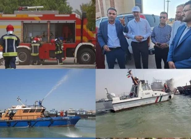 مانور ساعت صفر در بندر دیلم برگزار شد