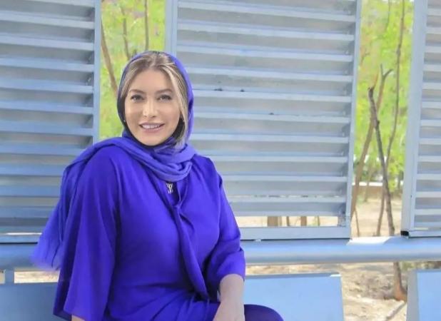 تصویر عاشقانه فریبا نادری از طبیعت پاییز