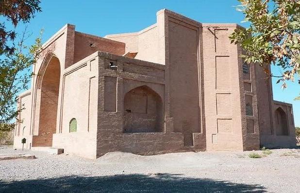 آغاز مرمت بنای آرامگاه شاه قاسم انوار در روستای لنگر شهرستان تربت جام