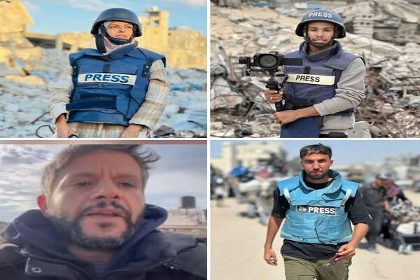 شهادت ۴ خبرنگار در حمله هوایی صهیونیست‌ها به بیمارستان «ناصر» غزه+فیلم