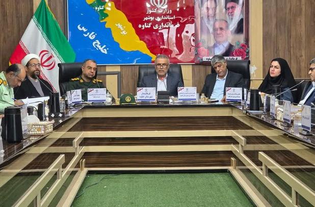 فرماندار گناوه: اتحاد و همدلی باعث پیشرفت شهرستان می‌شود