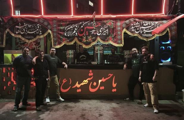 عزاداری شب عاشورا در روستای ورین شهرستان محلات