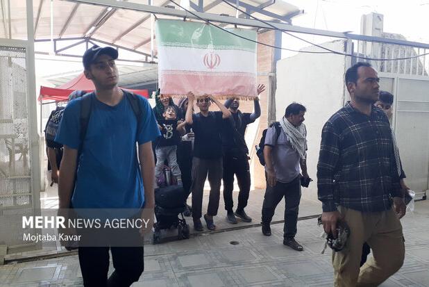 تردد روان و عادی در مرز مهران