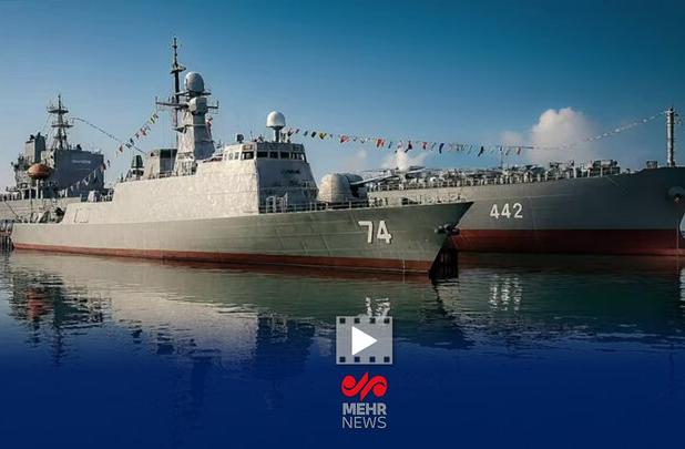 تصاویری از الحاق ناو سهند و ناوبندر کردستان به نیروی دریایی ارتش