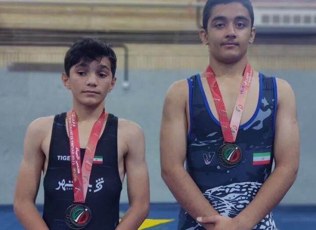 درخشش کشتی‌گیران دهگلان در المپیاد استعدادهای برتر کشور؛ دو مدال برنز