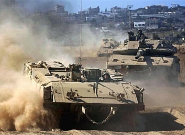 جولان تانک های ارتش صهیونیستی در جنوب سوریه