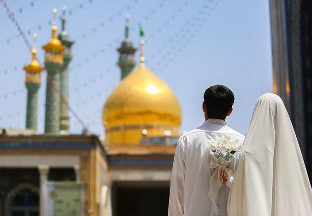 برگزاری جشن ازدواج ۵۰۰ زوج دانشجو در حرم حضرت معصومه(س)