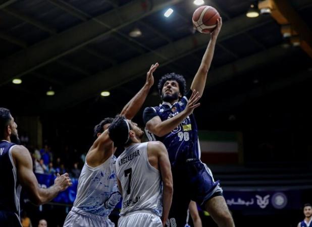 پیروزی پاس کردستان در دیدار معوقه لیگ برتر بسکتبال