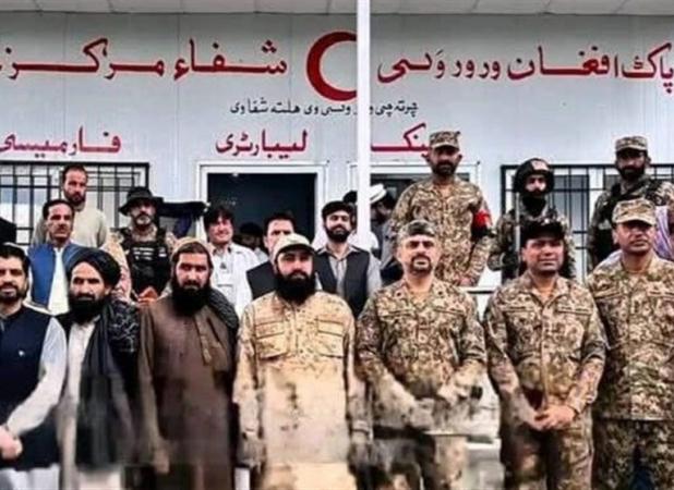 افتتاح بیمارستان دوستی پاکستان و افغانستان در مرز مشترک