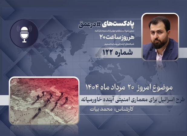 پادکست | طرح اسرائیل برای معماری امنیتی آینده خاورمیانه