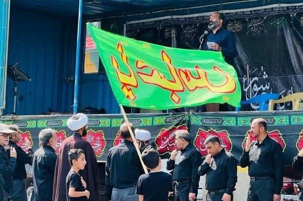 آیین عزاداری ۲۸ صفر در شهرستان جهرم برگزار شد