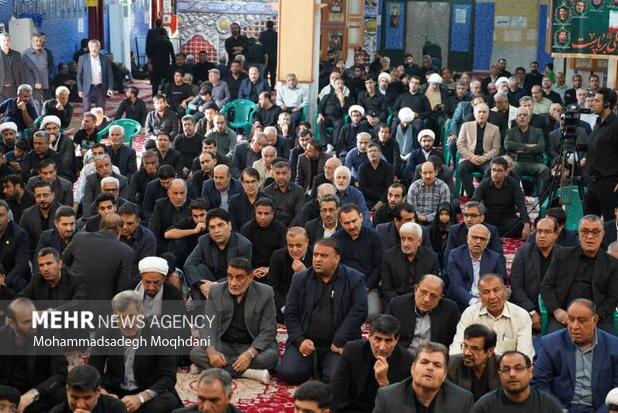 مراسم شهادت حضرت زهرا در حسینیه عاشقان ثارالله بوشهر