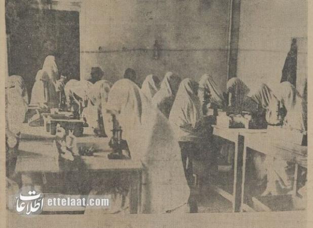 عکس ۹۴ساله از یک مدرسه دخترانه تهران