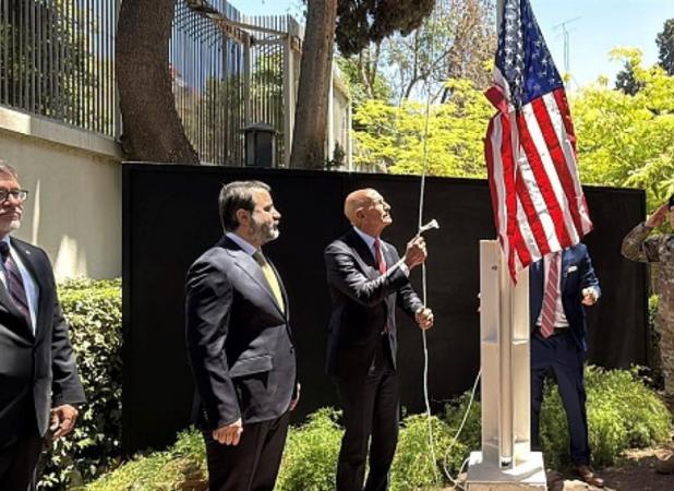 دیدار بی‌سابقه وزیر خارجه دولت جولانی با مقام اسرائیلی در پاریس
