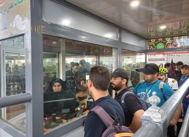 وضعیت تردد در مرز مهران؛ صبح شنبه ۱۱ مرداد