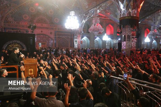 حضور بدون تشریفات رئیس قوه قضائیه در حرم امام رضا(ع)