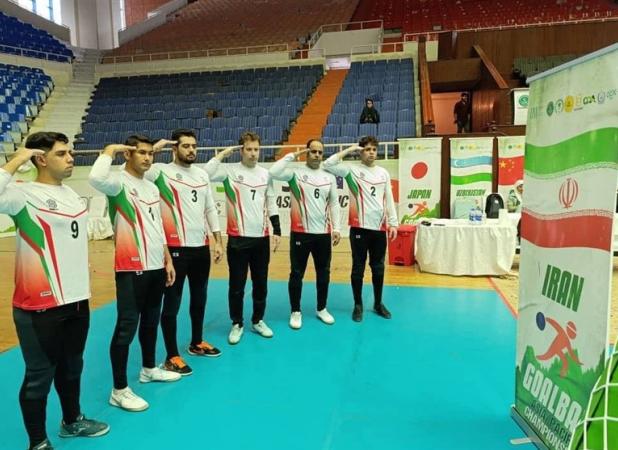 صعود تیم گلبال ایران به نیمه نهایی مسابقات قهرمانی آسیا