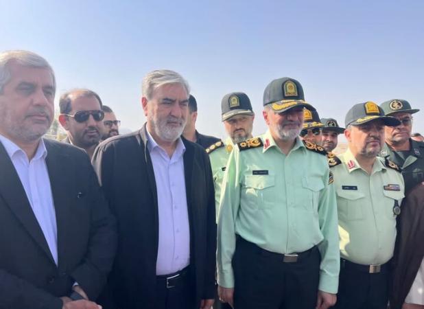 فرمانده انتظامی کل کشور وارد جیرفت شد