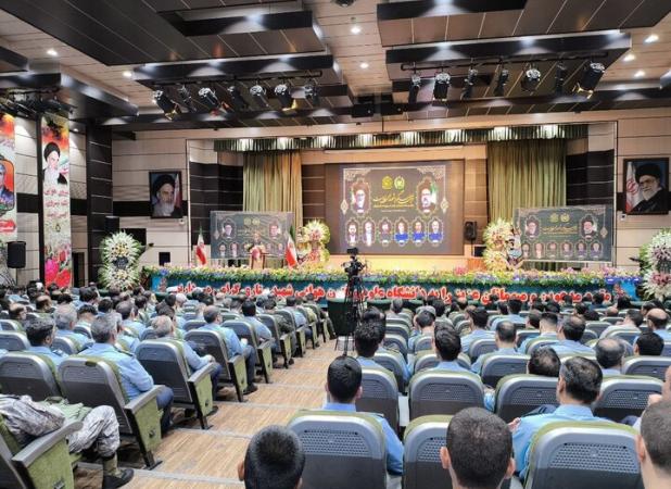 اولین سالگرد شهدای خدمت در دانشگاه شهید ستاری برگزار شد